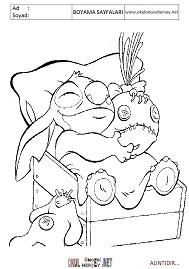 lilo-ve-stitch boyama sayfaları